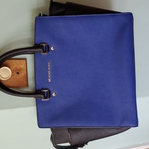 Mk royal blue bag
